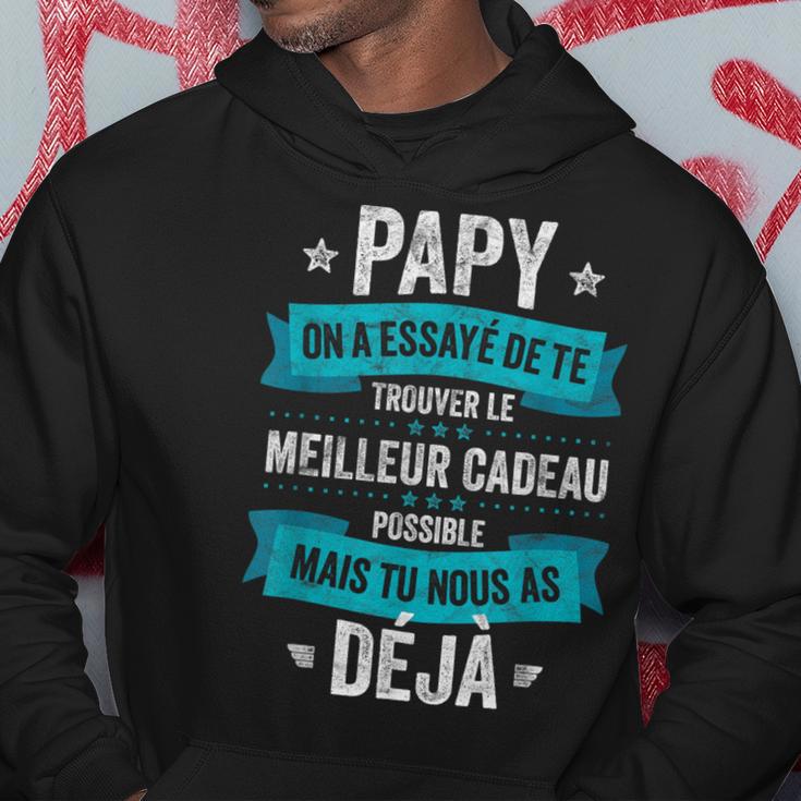 Grand-Père Super Papi Fête Des Grands-Pères Papy Sweat à capuche Cadeaux drôles