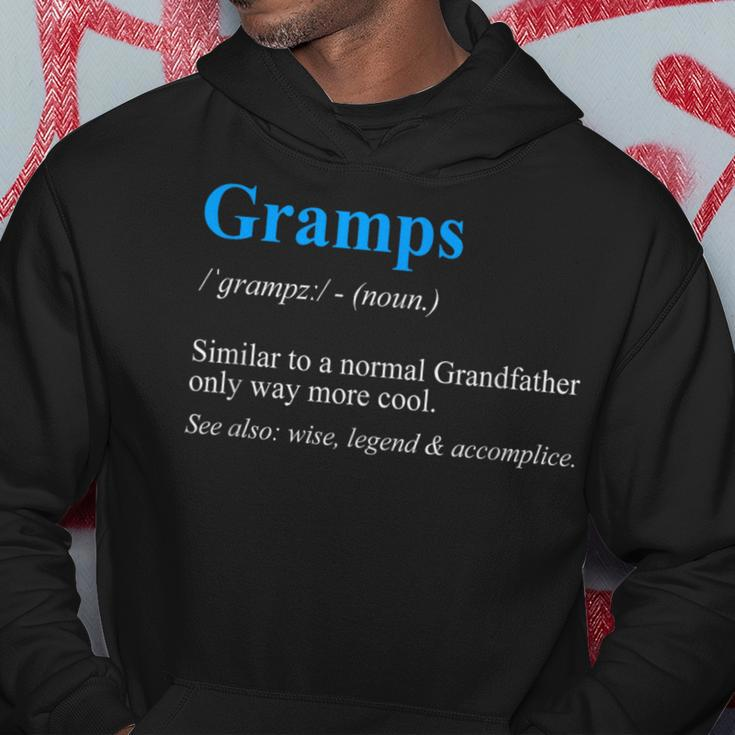Grandfather Dictionary Definition Quote For Gramps Hoodie Funny Gifts