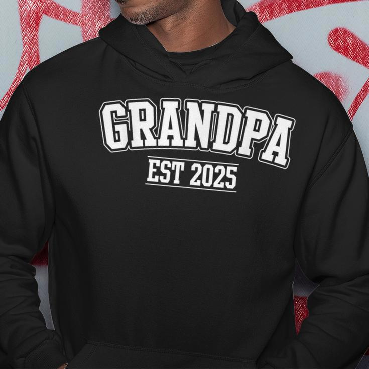 Grandpa Est 2025 Promoted To Grandpa 2025 For Grandfather Hoodie Unique Gifts