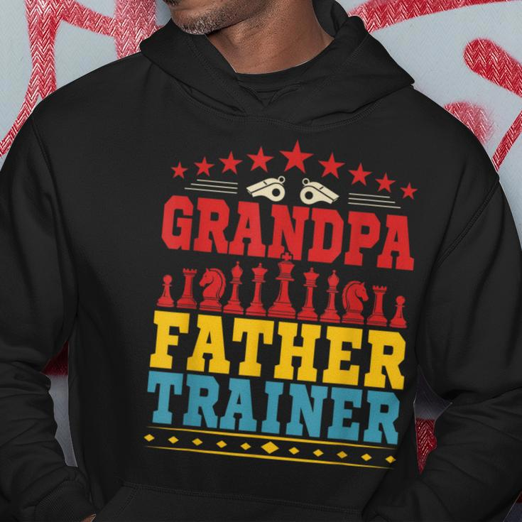 Grandpa Father Trainer Costume Chess Sport Trainer Lover Hoodie Unique Gifts