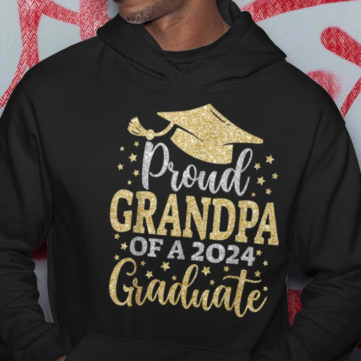 Grandpa Senior 2024 Proud Dad Of A Class Of 2024 Graduate Hoodie Personalized Gifts