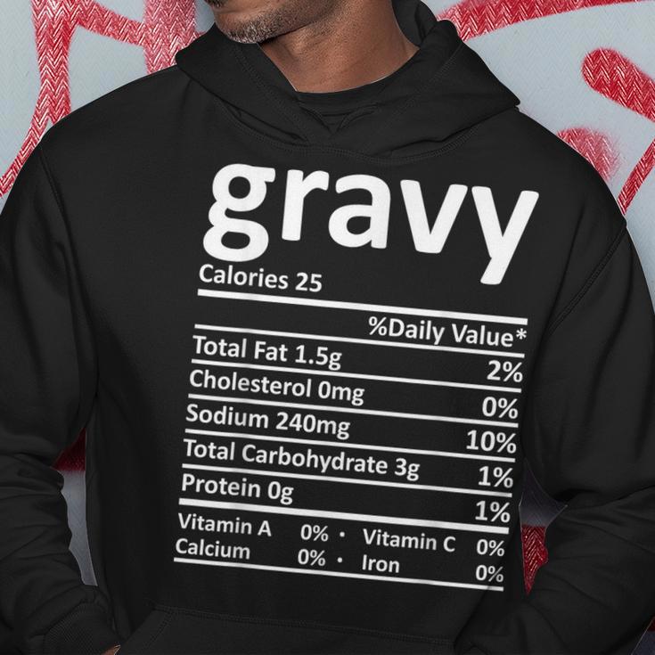 Gravy Nutrition Thanksgiving Costume Food Facts Christmas Hoodie Unique Gifts