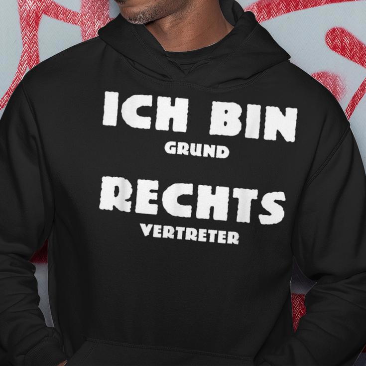 Grundrechtsvertreter Hoodie Lustige Geschenke