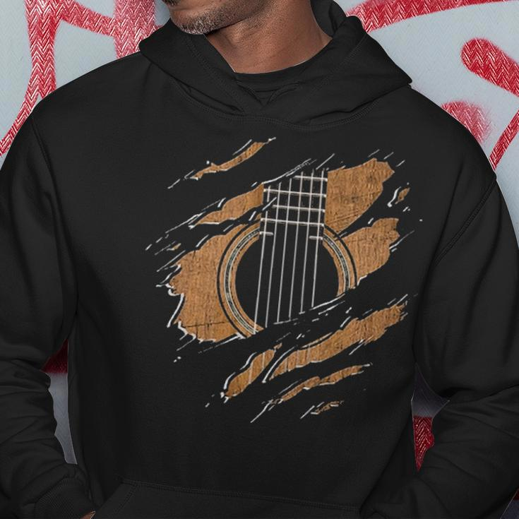 Guitar Electric Inside Hoodie Unique Gifts