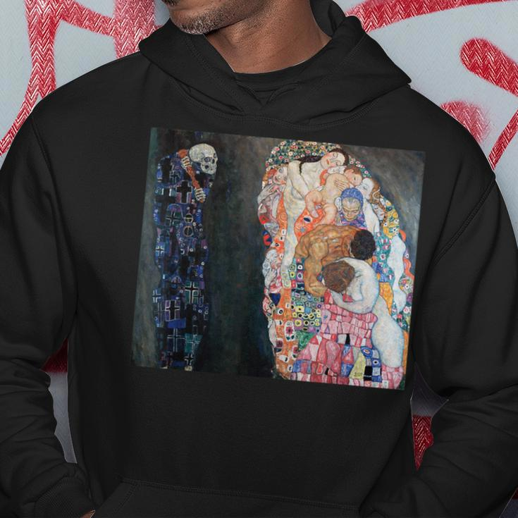 Gustav Klimt's Death And Life Famous Painting Hoodie Unique Gifts