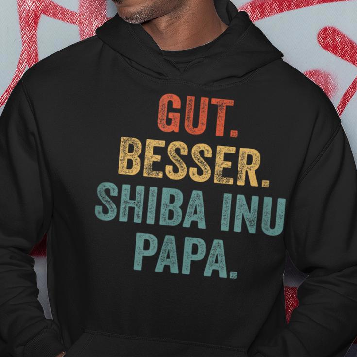 Gut Besser Shiba Inu Papa Kapuzenpullover Lustige Geschenke