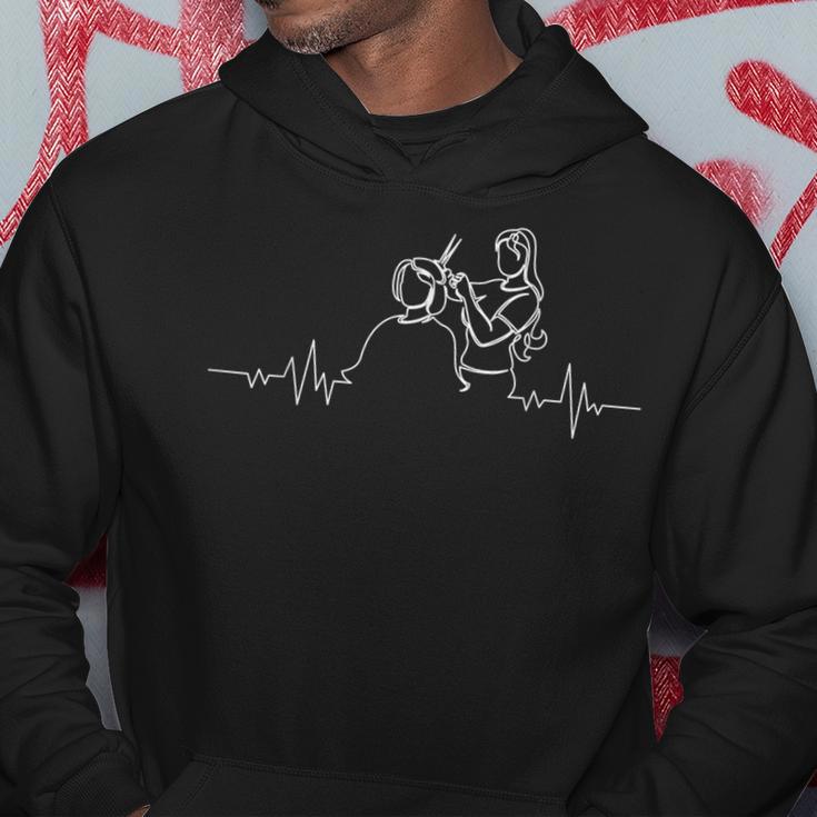 Hairdresser Heartbeat Hairdresser Salon Kapuzenpullover Lustige Geschenke