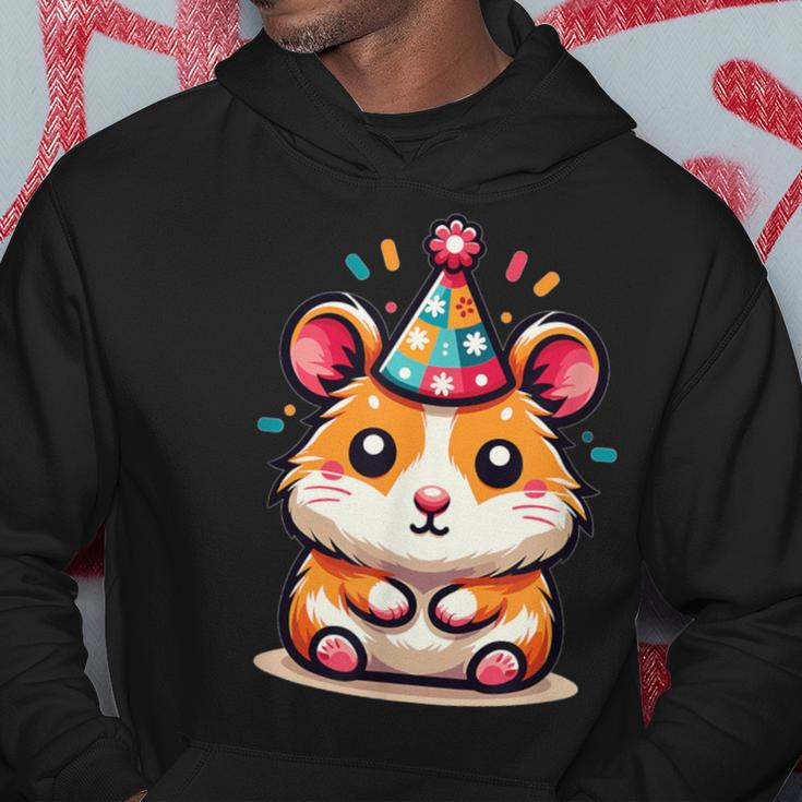 Hamster For Birthday For Children A Birthday Hamster Hoodie Funny Gifts