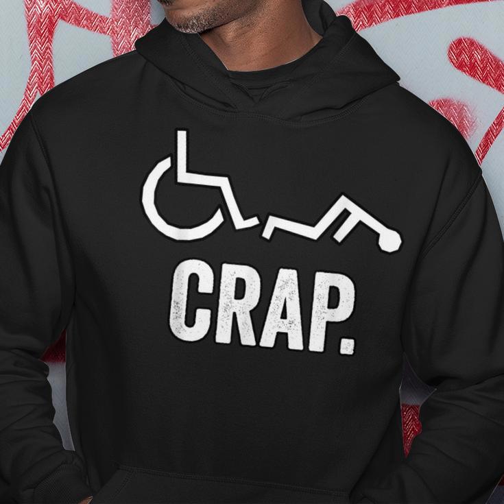 Handicap Wheelchair Fall Hoodie Unique Gifts