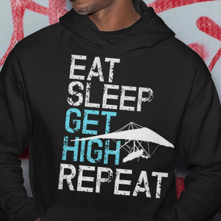 Hang Gliding Eat Sleep Get High Hoodie Unique Gifts