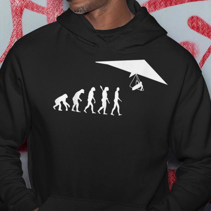 Hang Gliding Evolution Soaring Hang Glider Airsport Hoodie Unique Gifts