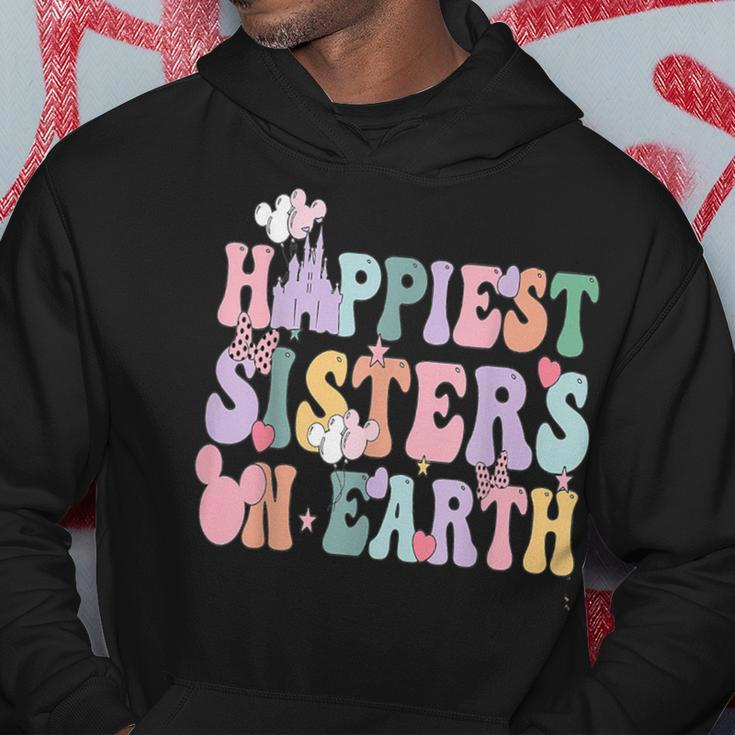 Happiest Sisters On The Earth Happy Birthday Sister Sister Hoodie Funny Gifts