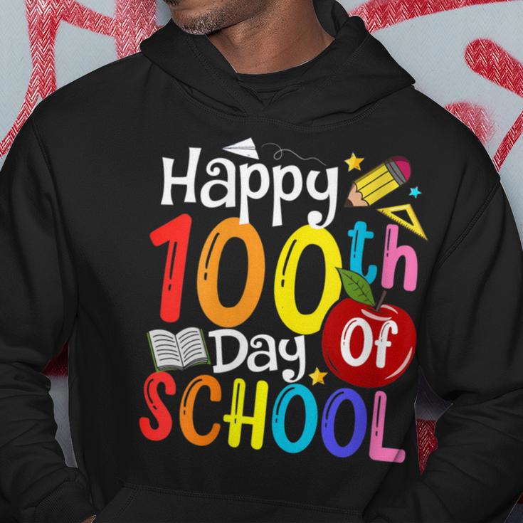 Happy 100Th Day Of School Teachers Student Happy 100 Days Hoodie Unique Gifts