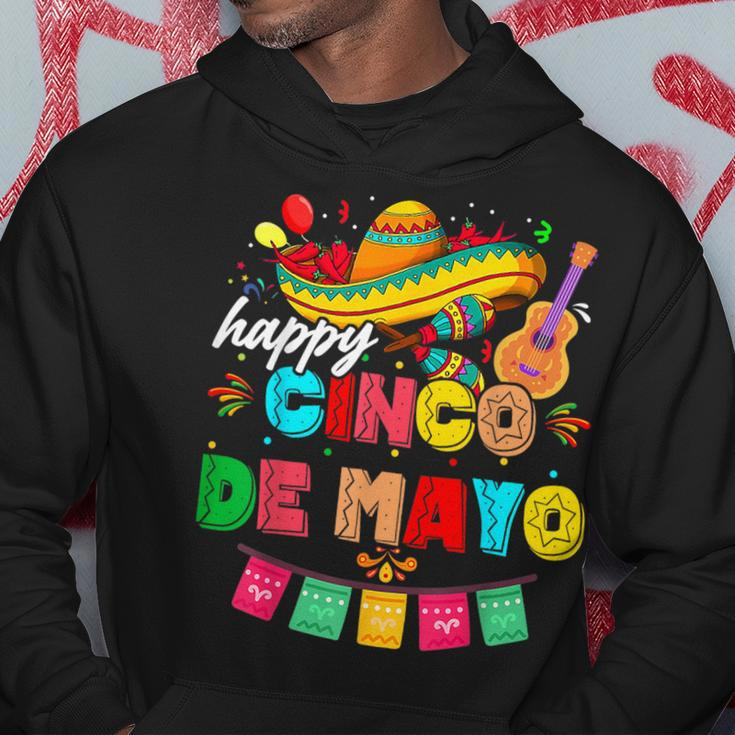 Happy 5 De Mayo Lets Fiesta Viva Mexico Cinco De Mayo Man Hoodie Unique Gifts