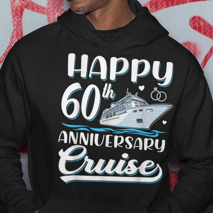Happy 60Th Anniversary Cruise Wedding 60 Years Old Couples Hoodie Funny Gifts