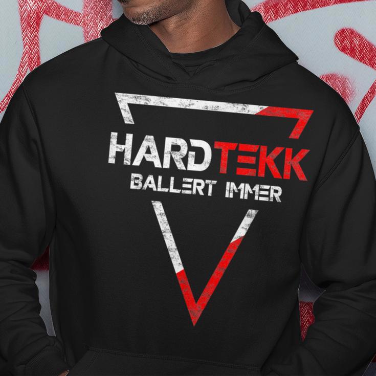 Hardtekk Tekk Techno Ballert Always Rave Ballern Kapuzenpullover Lustige Geschenke