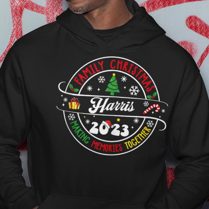 Harris Family Name Christmas Matching Surname Xmas 2023 Hoodie Funny Gifts