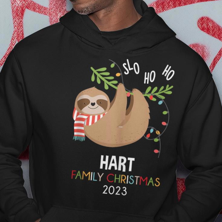 Hart Family Name Hart Family Christmas Hoodie Funny Gifts