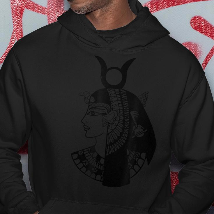 Hathor Egyptian Goddess Of The Sky Black And White Hoodie Unique Gifts