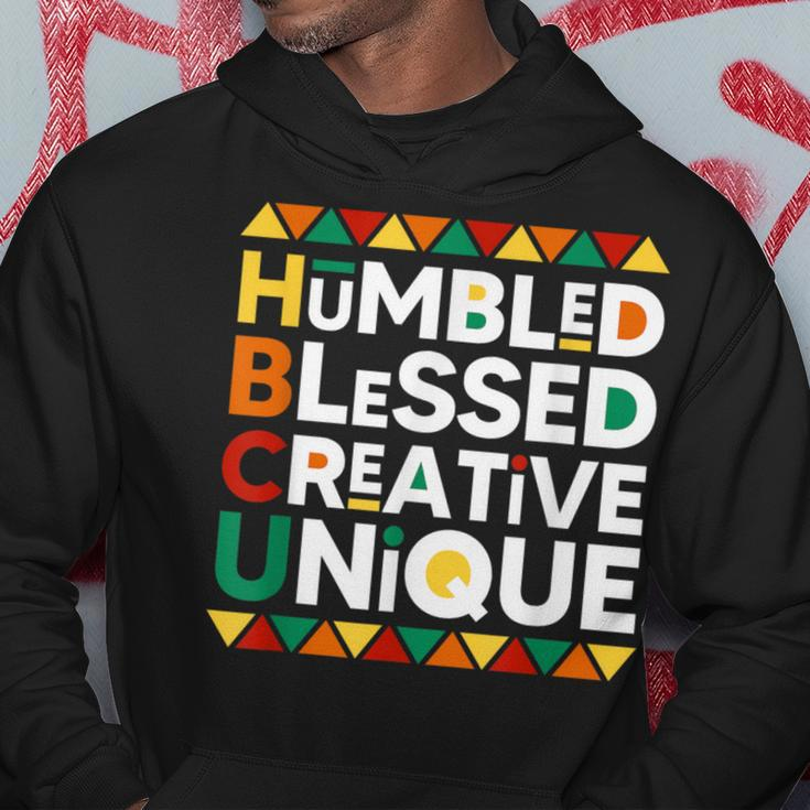 Hbcu Humbled Blessed Creative Unique Historical Black Hoodie Funny Gifts