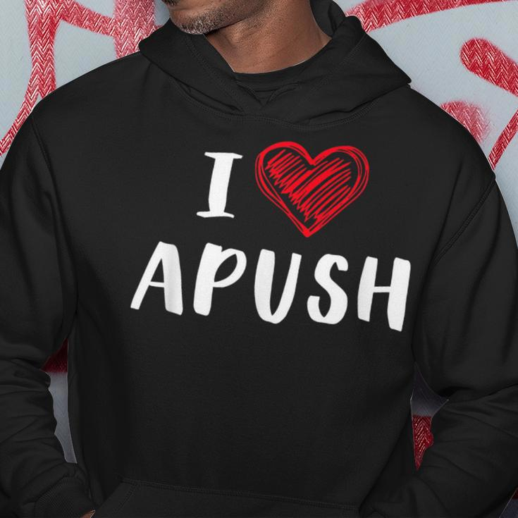 I Heart Apush Exam 2024 Lucky For Students Trendy Hoodie Funny Gifts