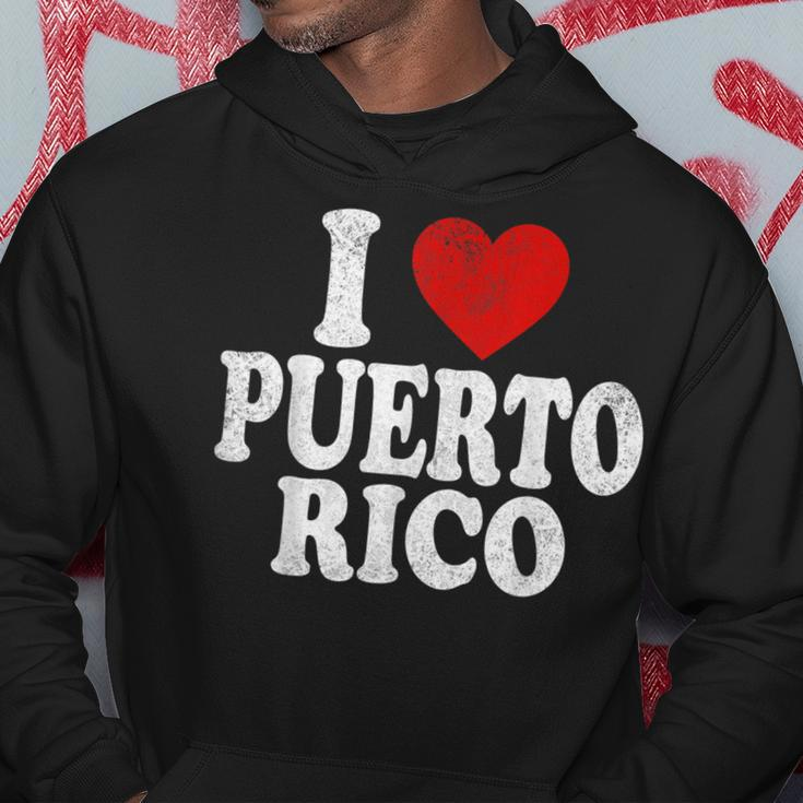 I Heart Love Puerto Rico Hoodie Unique Gifts