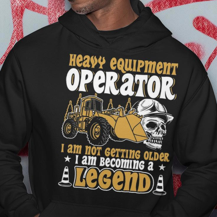 Heavy Equipment Operator Legend Occupation Hoodie Unique Gifts