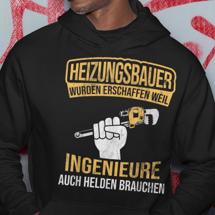 Heizungsbauer Herden Der Ingenieure Heater Building Hoodie Lustige Geschenke