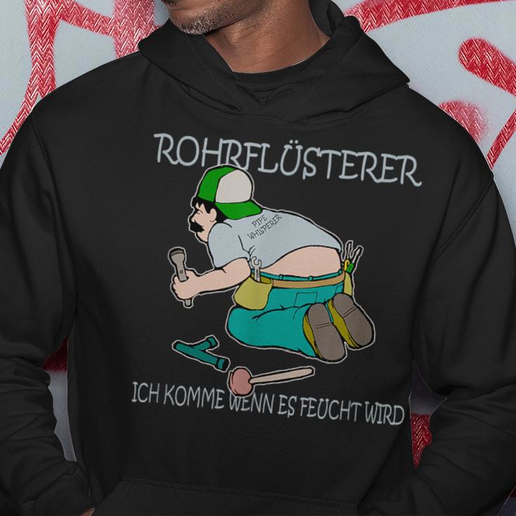 Heizungsbauer Rohrflüsterer Plumber S Hoodie Lustige Geschenke