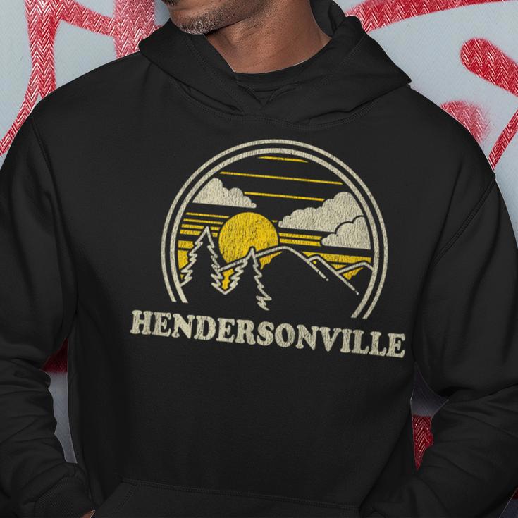 Hendersonville North Carolina NcVintage Hiking Hoodie Unique Gifts