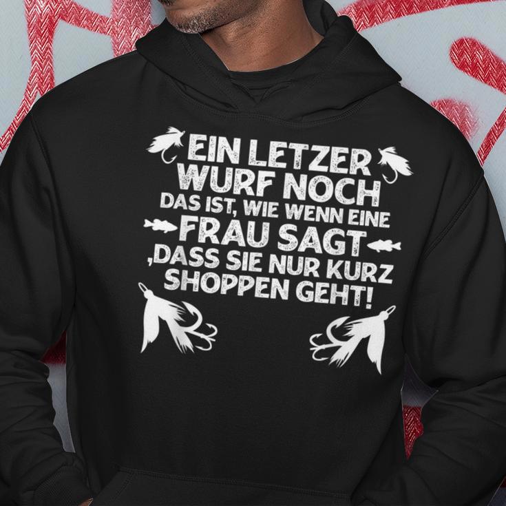 Herren Angeln I Lustiger Spruch Fischer Angel-Zubehör Papa Opa Cool Kapuzenpullover Lustige Geschenke