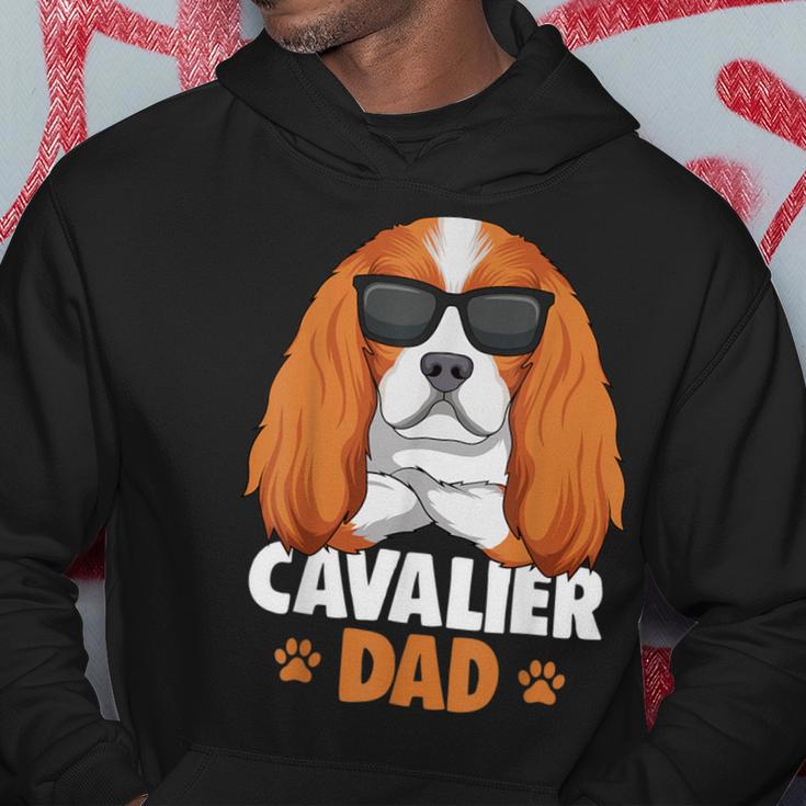 Herren Cavalier King Charles Spaniel Dad Hunde Papa Herrchen Kapuzenpullover Lustige Geschenke