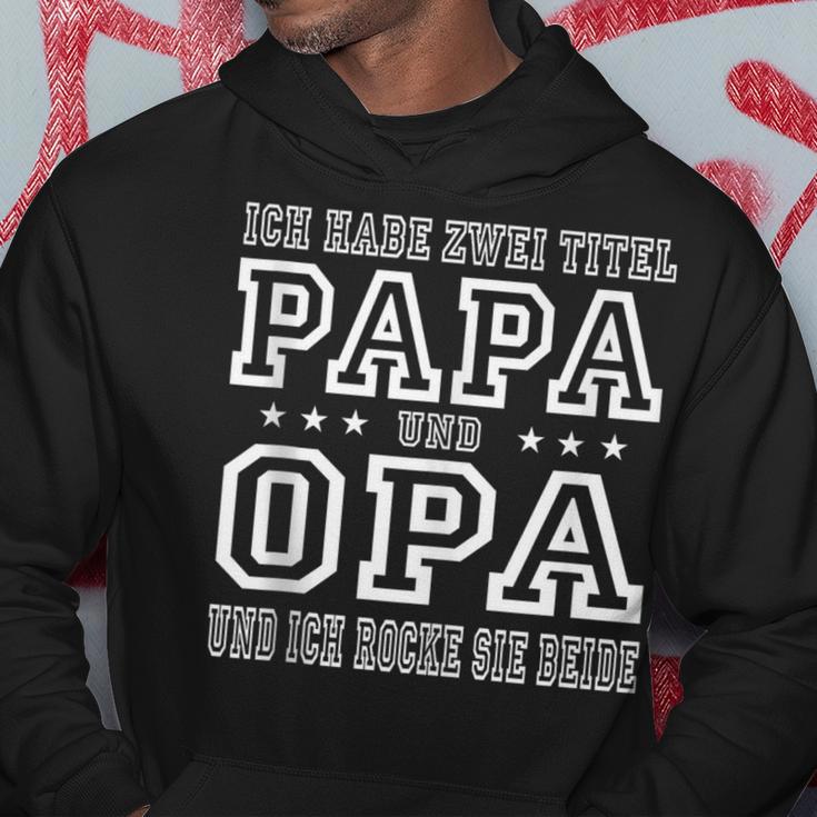 Herren Opa Atertag Papa Spruch Grossvater Geschenk Kapuzenpullover Lustige Geschenke