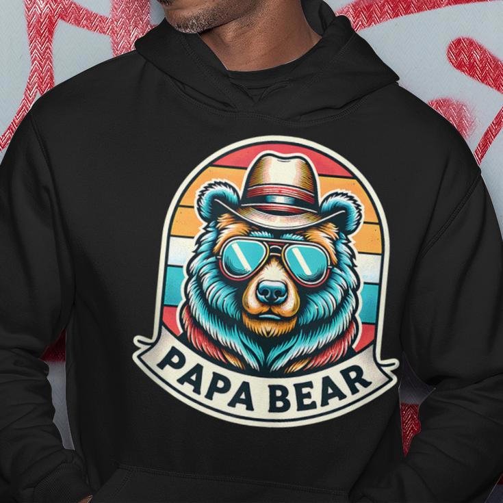 Herren Papa Bär Papa Bär Spruch Lustig Kapuzenpullover Lustige Geschenke