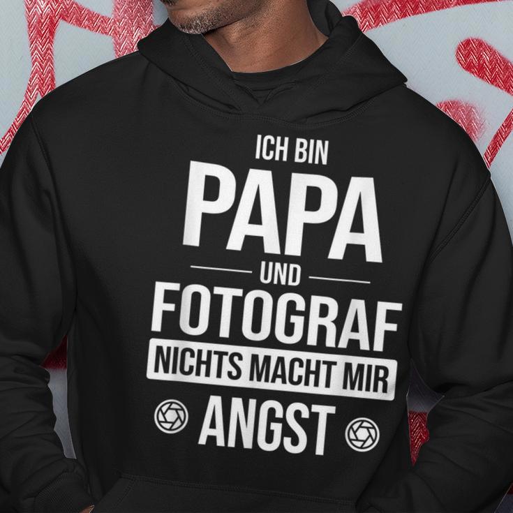 Herren Papa Und Fotograf Keine Angst Fotografieater Fotograf Kapuzenpullover Lustige Geschenke