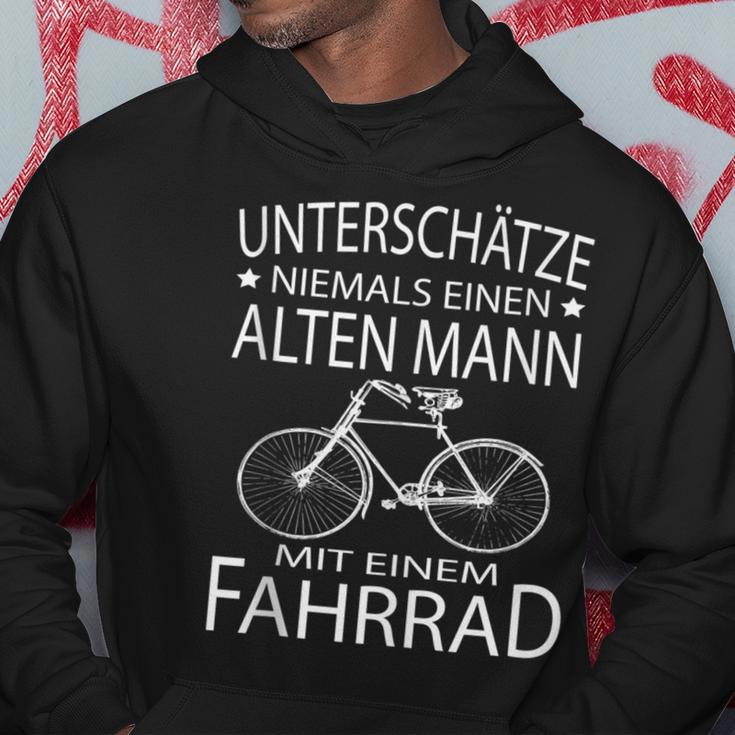 Herren Radfahrer Fahrrad Opa Papa Kapuzenpullover Lustige Geschenke