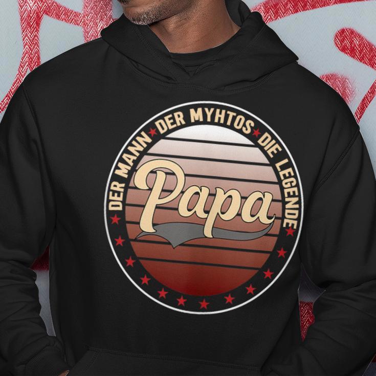 Herrenaterintage Geschenk Der Mann Der Mythos Die Legende Papa Kapuzenpullover Lustige Geschenke