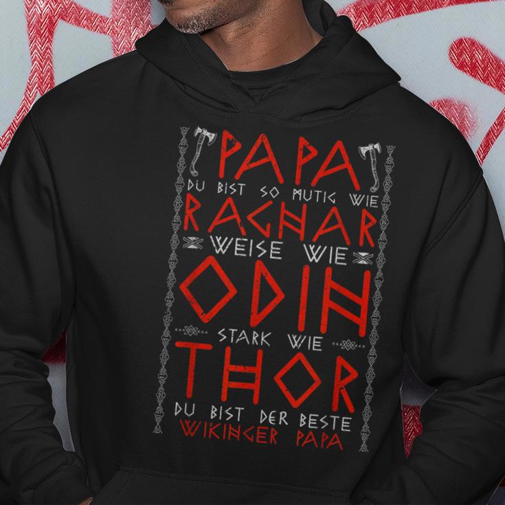 Herrenatertag Ehemannater Papa Wikinger Kapuzenpullover Lustige Geschenke