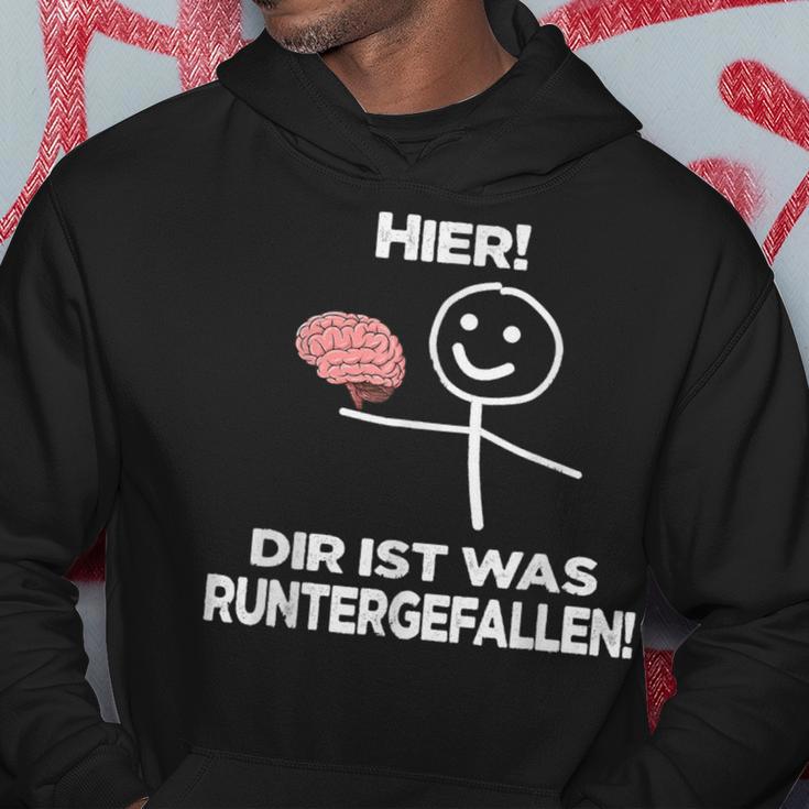 Hier Dir Ist Was Unterpfen Kapuzenpullover Lustige Geschenke