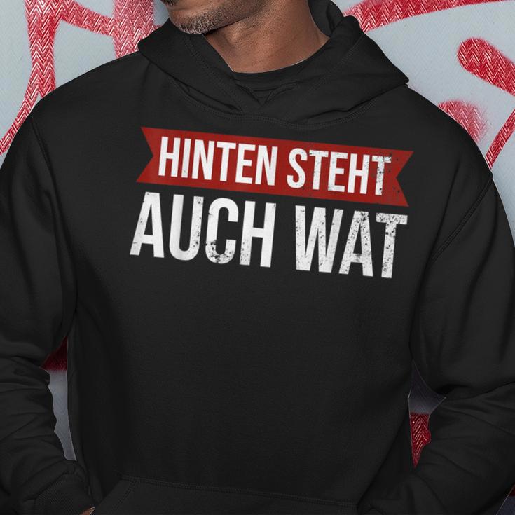 Hinterten Steht Auch Was Was Back Stands Och Wat Hoodie Lustige Geschenke