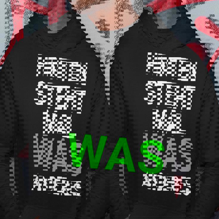 Hinterten Steht Mal Was Ander Hoodie Lustige Geschenke