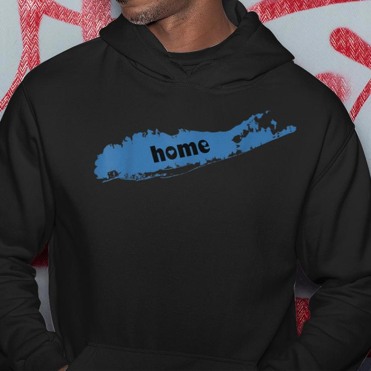 Home Long Island Map Love Hoodie Unique Gifts
