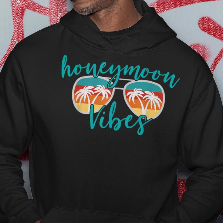 Honeymoon Vibes Cute Couples Trip Matching Vacation Hoodie Unique Gifts