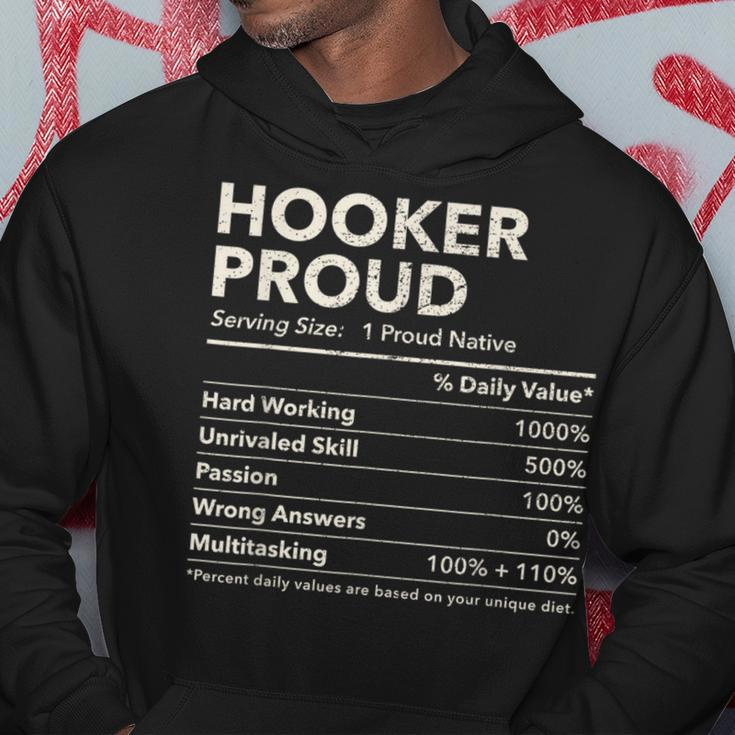 Hooker Oklahoma Proud Nutrition Facts Hoodie Unique Gifts