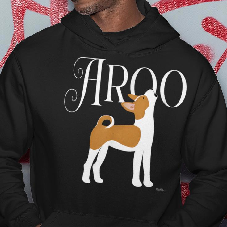 Howling Basenji Puppy Aroo A Sound Of Singing Happy Pack Dog Hoodie Unique Gifts