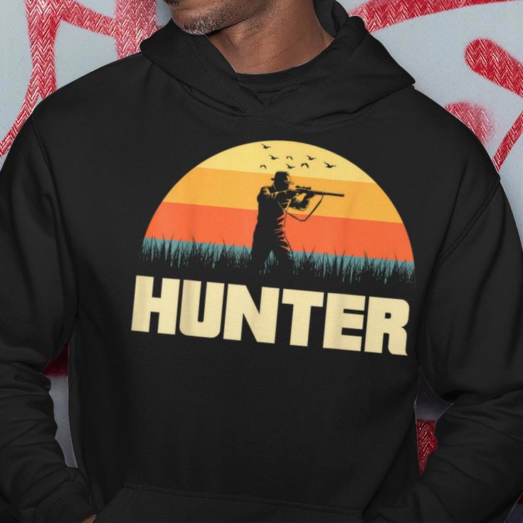 Hunter Silhouette At Sunset Hunter Kapuzenpullover Lustige Geschenke