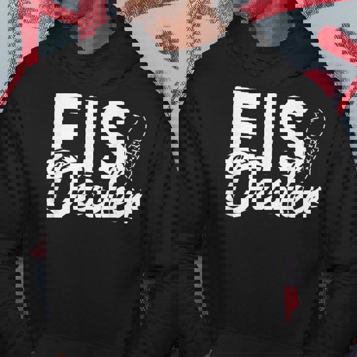 Ice Dealer For Ice Cream Sellers Hoodie Lustige Geschenke