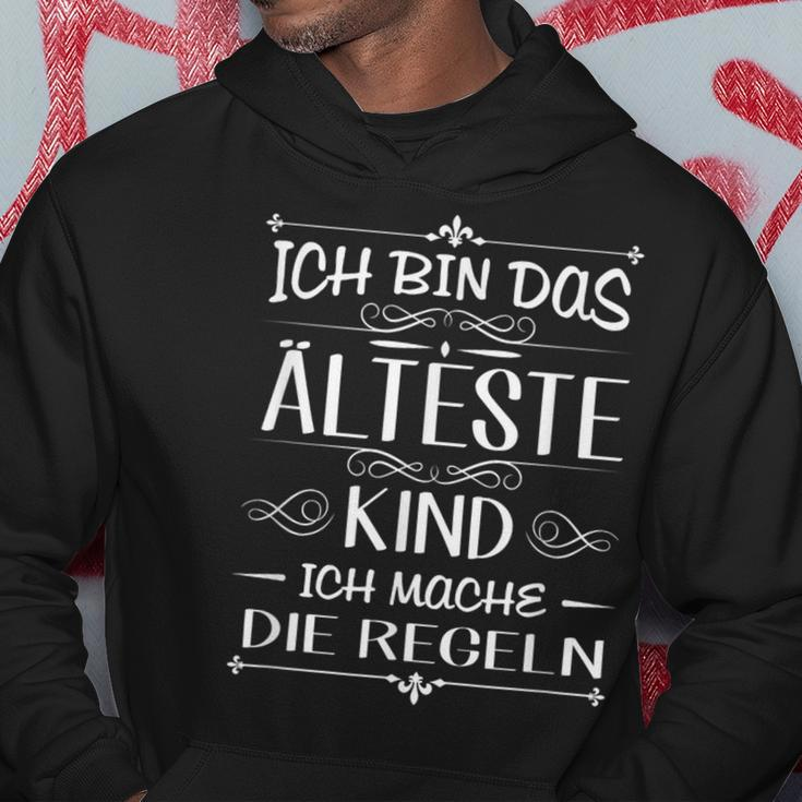 Ich Bin Das Älste Kind Ich Mache Die Regles I'm Hoodie Lustige Geschenke