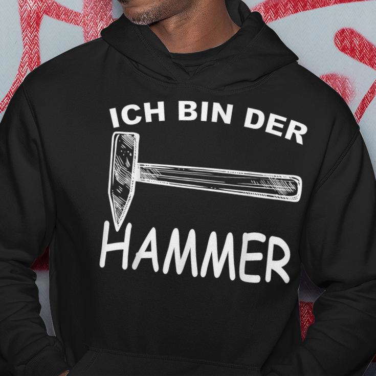 Ich Bin Der Hammer Lustiges Werkzeug Humor Hoodie Lustige Geschenke