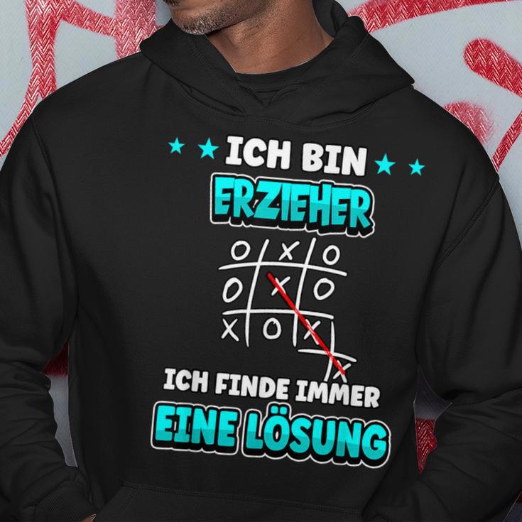 Ich Bin Erzieher Ich Findde Immer Eine Lösung Ich Bin Erzieher Hoodie Lustige Geschenke